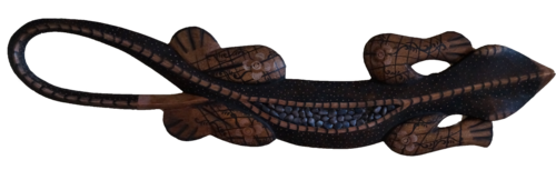 Gecko aus Holz